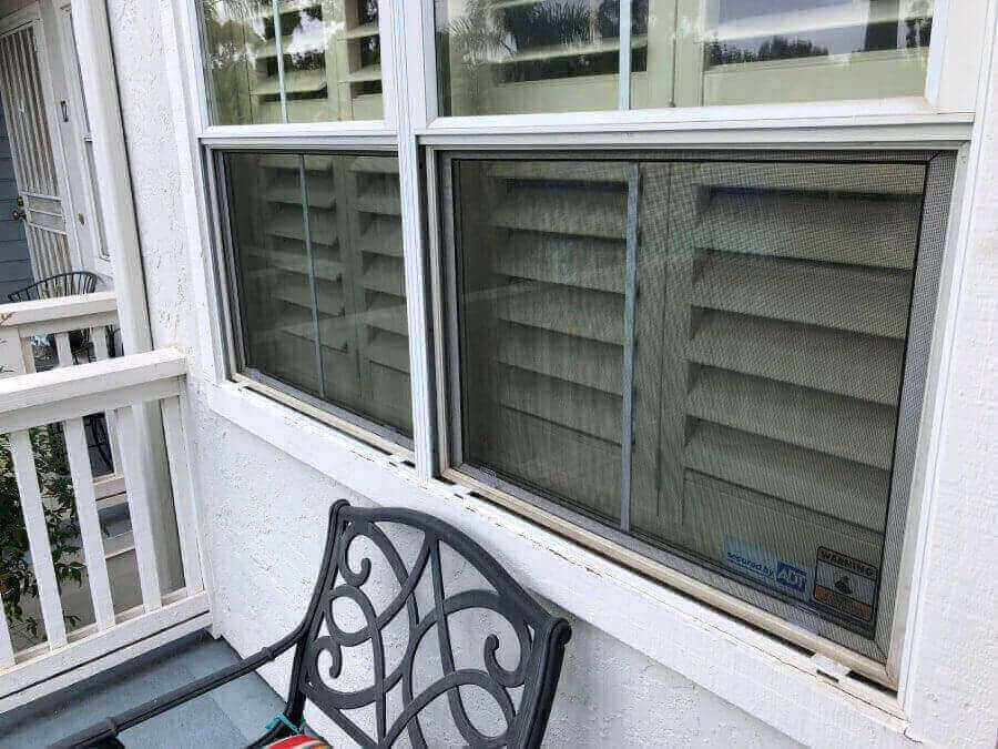 Cleaning Hack for Sparkling Window Screens